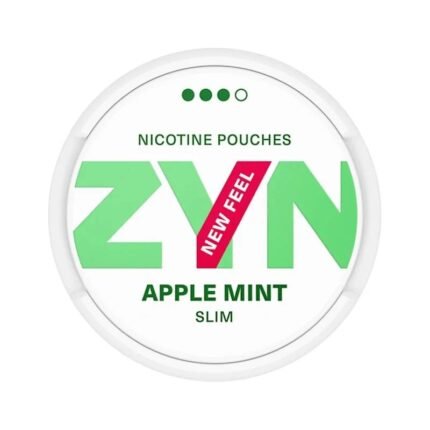 displaying zyn apple mint 9mg (zyn snus)