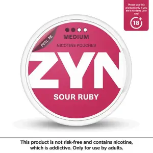 ZYN SNUS SOUR RUBY 6MG – Premium Tobacco-Free Nicotine Pouches in Dubai, UAE